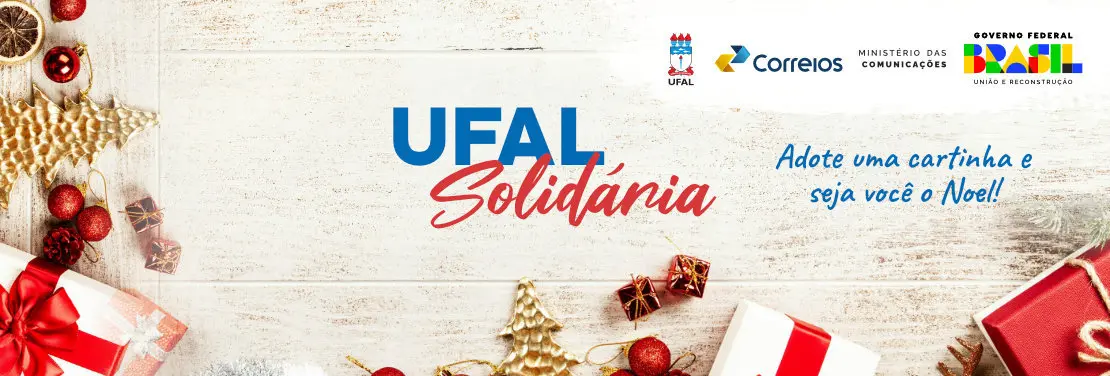 Ufal participa pela primeira vez da campanha Papai Noel dos Correios