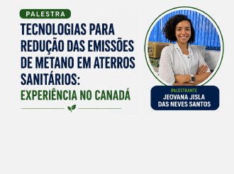 Palestra na Ufal aborda tecnologias para redução de metano em aterros sanitários