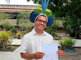 Indígena que fez toda formação acadêmica na Ufal se torna docente do Campus do Sertão