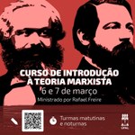 Grupo de estudos oferece curso de introdução ao Marxismo