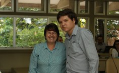 Rachel Rocha Barros (ICS) e Marcelo de Lima (Campus Sertão)