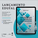 Edufal lança livro sobre a Metodologia da Pesquisa em Saúde