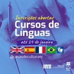 Casas de Cultura abrem mais de 400 vagas em cursos de línguas